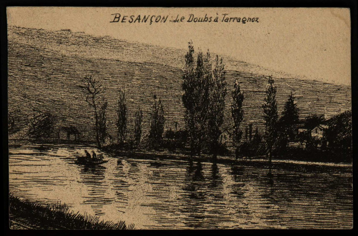 Besancon - La Doubs à Tarragnoz. [image fixe] Mosdier, 1904/1930
