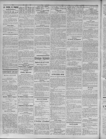 30/06/1907 - La Dépêche républicaine de Franche-Comté [Texte imprimé]