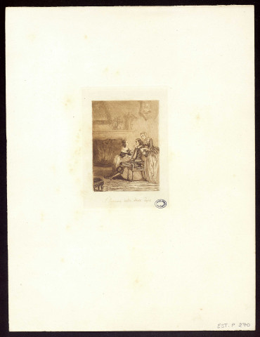 L'Homme entre deux âges [image fixe] / L. Perèse , [Paris, 1840-1850]
