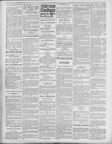 04/11/1926 - La Dépêche républicaine de Franche-Comté [Texte imprimé]