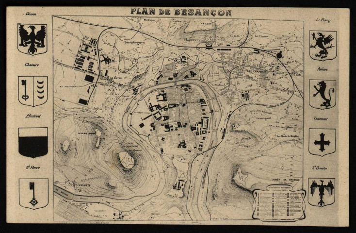 Plan de Besançon [image fixe] , 1904/1930