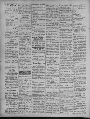 06/10/1923 - La Dépêche républicaine de Franche-Comté [Texte imprimé]