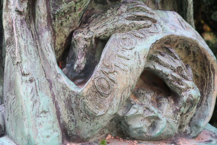 Sculpture ; Monument à Louis Pergaud