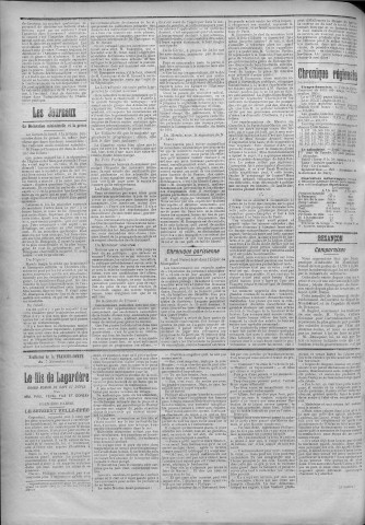 07/11/1895 - La Franche-Comté : journal politique de la région de l'Est