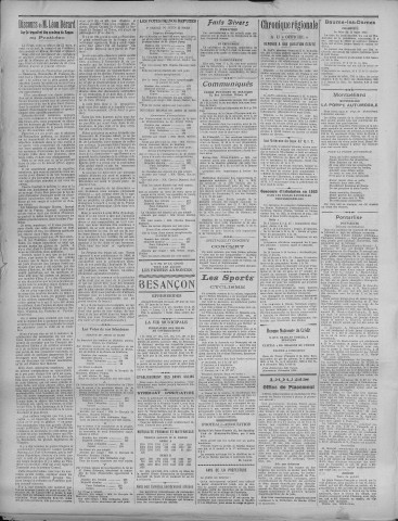26/03/1923 - La Dépêche républicaine de Franche-Comté [Texte imprimé]