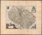 Burgundiae Comitatus vulgo La Franche-Comté. J. Blaeu excudit. 5 milliaria germanica communia. [Document cartographique] , 1663