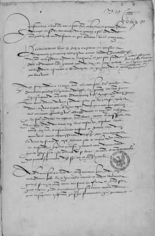 Ms Granvelle 2 - « Mémoires de ce qui s'est passé sous le ministère du chancelier et du cardinal de Granvelle... Tome II. » (1530-1536)