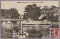Besançon-les-Bains. - Le Doubs au Pont de Bregille [image fixe] , 1904/1918