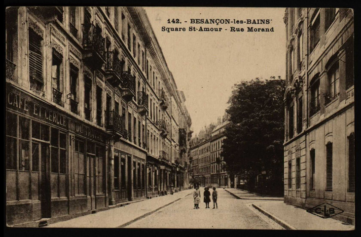 Besançon-les-Bains Square St Amour - Rue Morand [image fixe]