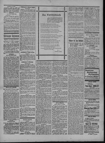28/02/1915 - La Dépêche républicaine de Franche-Comté [Texte imprimé]