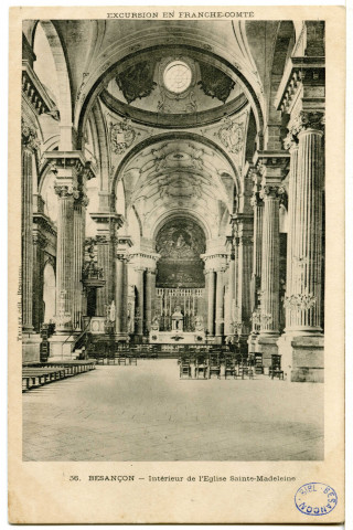 Besançon. - Intérieur de l'Eglise Sainte-Madeleine [image fixe] , Besançon : Teulet, édit. Besançon, 1901/1908