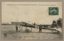 Besançon - Aviation (Meeting des 14, 15 et 16 juillet 1911) - Monoplan piloté par Hanriot.. [image fixe] , Dijon ; Besançon : Bauer-Marchet et Cie : L. Mosdier, Edit. Besançon, 1904/1911