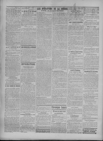 08/04/1916 - La Dépêche républicaine de Franche-Comté [Texte imprimé]