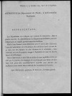 Adresse du Département du Doubs, à la Convention Nationale. Besançon, le 13 Septembre 1793