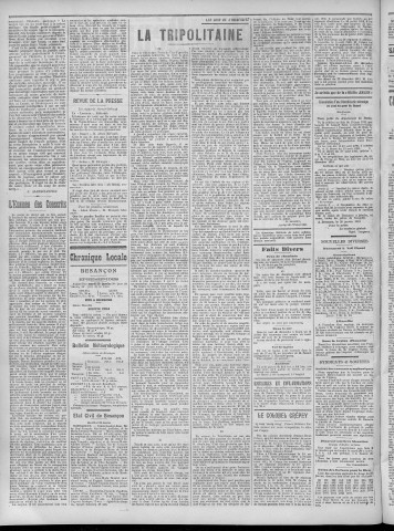 30/01/1912 - La Dépêche républicaine de Franche-Comté [Texte imprimé]