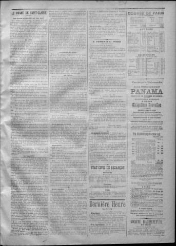 20/07/1887 - La Franche-Comté : journal politique de la région de l'Est