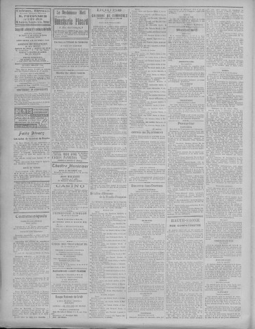 14/12/1922 - La Dépêche républicaine de Franche-Comté [Texte imprimé]