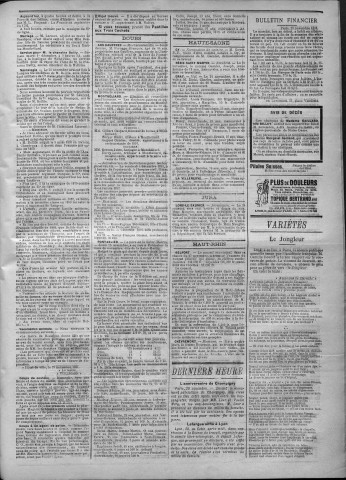 30/11/1891 - La Franche-Comté : journal politique de la région de l'Est