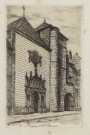 Eglise Ntre-Dame Besançon [image fixe] / eau-forte par A. Delzers , 1873-1943