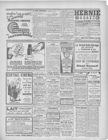 13/10/1926 - Le petit comtois [Texte imprimé] : journal républicain démocratique quotidien