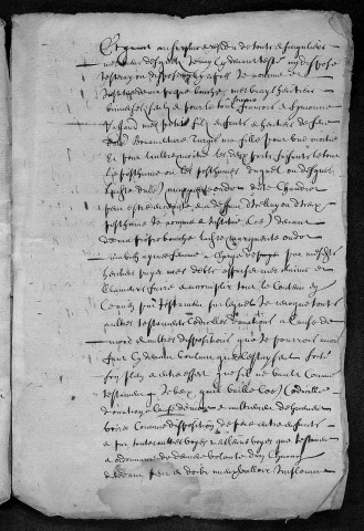 Ms 1296-13 - Testaments provenant de l'officialité de Besançon : 1653/1655