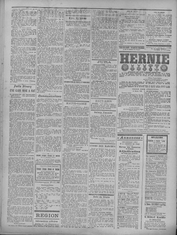 16/06/1920 - La Dépêche républicaine de Franche-Comté [Texte imprimé]