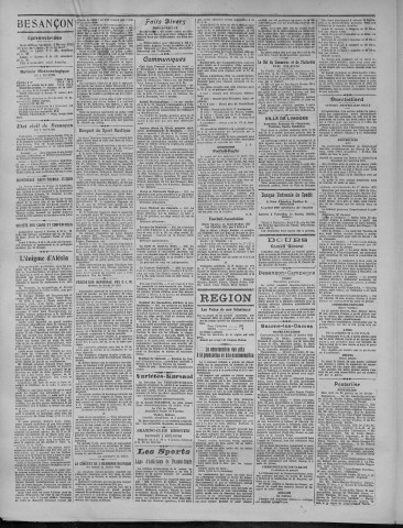 03/02/1922 - La Dépêche républicaine de Franche-Comté [Texte imprimé]
