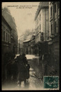 Besançon - Inondations de Janvier 1910 - La Rue des Granges. [image fixe] , 1904/1910