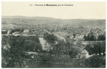 Panorama de Besançon pris de Chaudanne [image fixe] , Besançon : J. Liard, 1901/1908