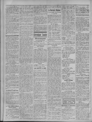 15/06/1914 - La Dépêche républicaine de Franche-Comté [Texte imprimé]