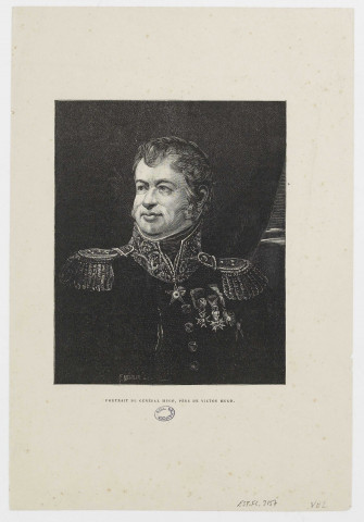 Portrait du Général Hugo, père de Victor Hugo [image fixe] / F. Méaulle , Paris, 1840/1850