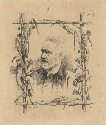 [Victor Hugo] [image fixe] / Frédéric Regamey  ; V. Hugo , Paris, 1870/1880