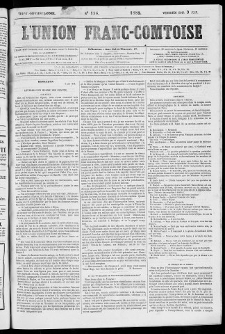 09/06/1882 - L'Union franc-comtoise [Texte imprimé]