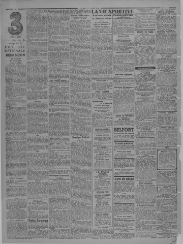 27/02/1943 - Le petit comtois [Texte imprimé] : journal républicain démocratique quotidien