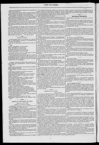 21/02/1882 - L'Union franc-comtoise [Texte imprimé]