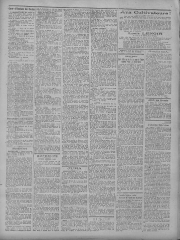 08/10/1920 - La Dépêche républicaine de Franche-Comté [Texte imprimé]