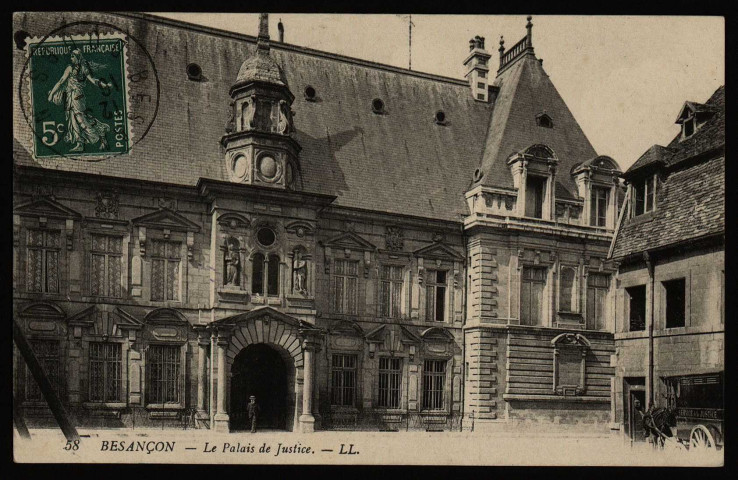 Besançon - Besançon - Le Palais de Justice. [image fixe] , Besançon : LL., 1903/1912