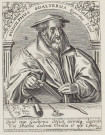 Rudolphus Gualterus Tigurinus Thcol.. Nasc. Tiguri, Ao 1518. Obijt Tiguri Ao, 1586. ; Quid non Gualterus ocuit, cecinito docendo, Cuj Phoebus dederat, Christus [et] ipse Lyram ; R3 / B. [Bry, Johann Theodor de (1561-1623) ; gravé par Robert Boissard d'après Jean Jacques Boissard.]