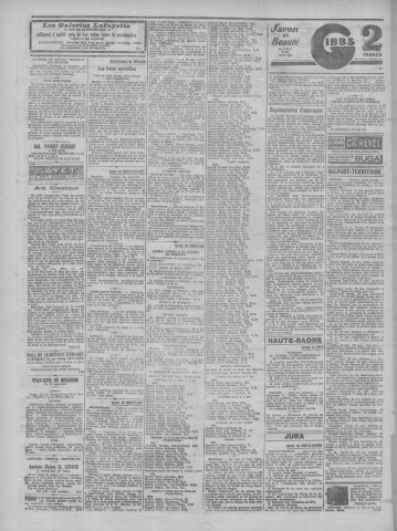 13/09/1925 - Le petit comtois [Texte imprimé] : journal républicain démocratique quotidien