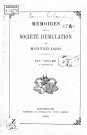 01/01/1895 - Mémoires de la Société d'émulation de Montbéliard [Texte imprimé]