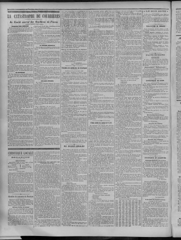 12/03/1906 - La Dépêche républicaine de Franche-Comté [Texte imprimé]