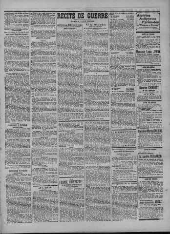 28/03/1915 - La Dépêche républicaine de Franche-Comté [Texte imprimé]