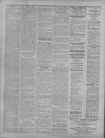 12/03/1920 - La Dépêche républicaine de Franche-Comté [Texte imprimé]