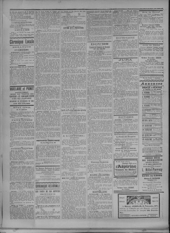 28/07/1916 - La Dépêche républicaine de Franche-Comté [Texte imprimé]
