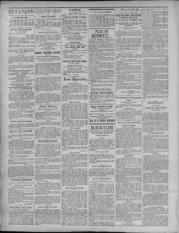 03/09/1921 - La Dépêche républicaine de Franche-Comté [Texte imprimé]