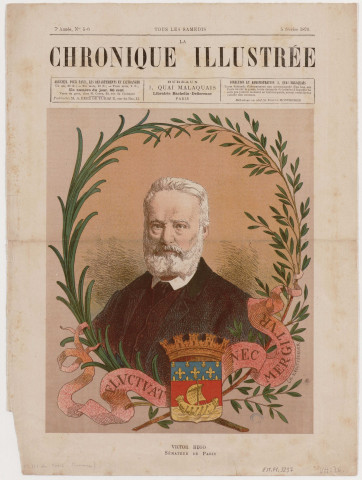 Victor Hugo [image fixe] : sénateur de Paris / Ch. Kreutzberger , 1876