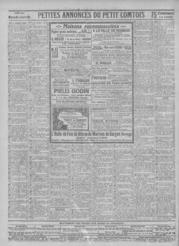09/03/1926 - Le petit comtois [Texte imprimé] : journal républicain démocratique quotidien