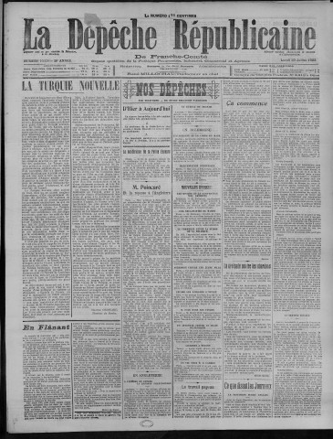 30/07/1923 - La Dépêche républicaine de Franche-Comté [Texte imprimé]