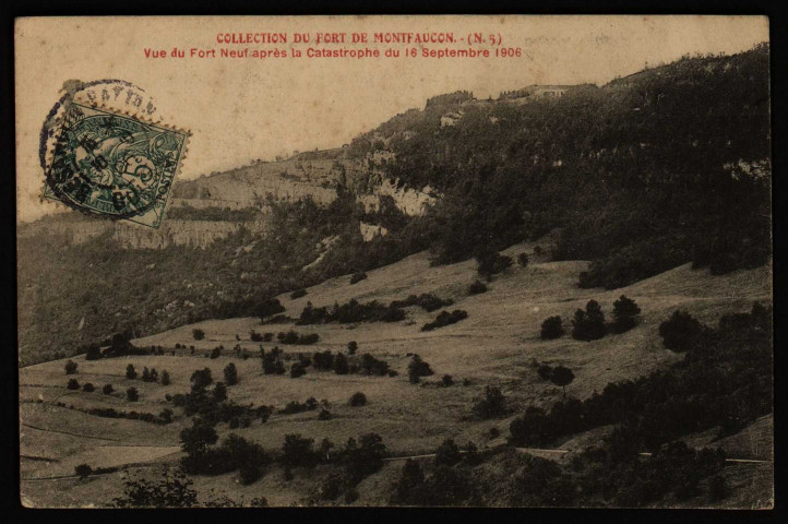Vue du Fort Neuf après la Catastrophe du 16 Septembre 1906. [image fixe] , 1904/1906