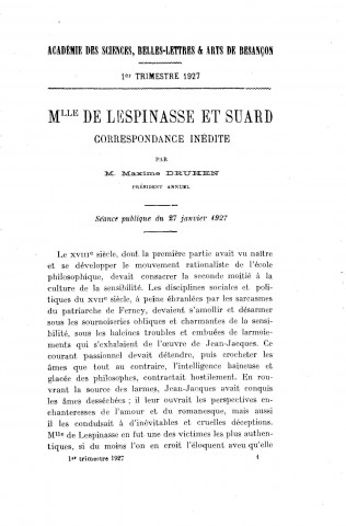 01/01/1927 - Procès verbaux et mémoires [Texte imprimé] /